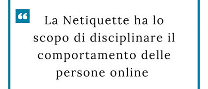 Netiquette di comportamento social